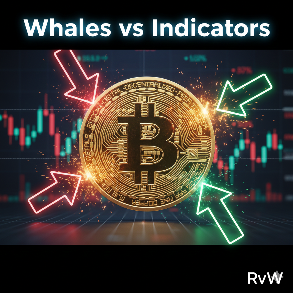 Bitcoin whale data and indicators analysis for BTC price today
