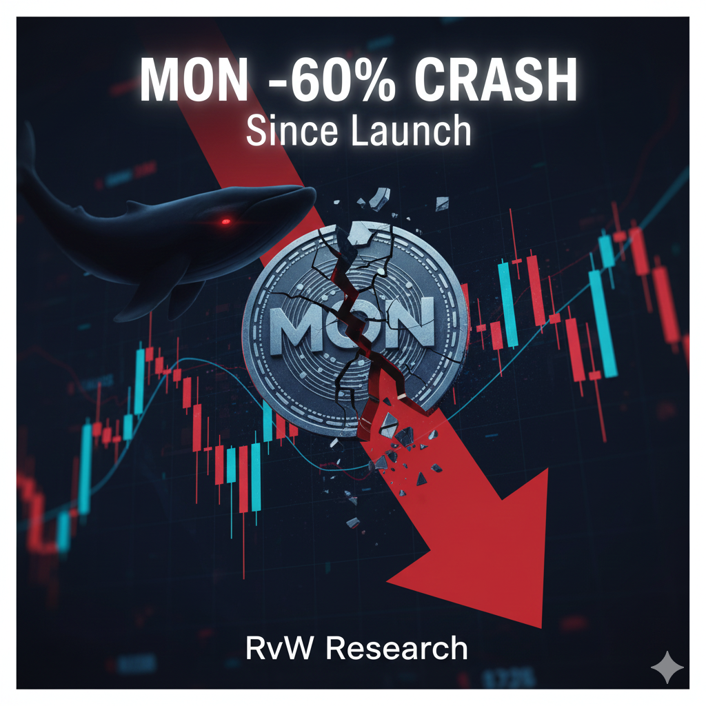 Monad Price Crashes 60%: Whale Short Pressure and Indicators Signal More Volatility