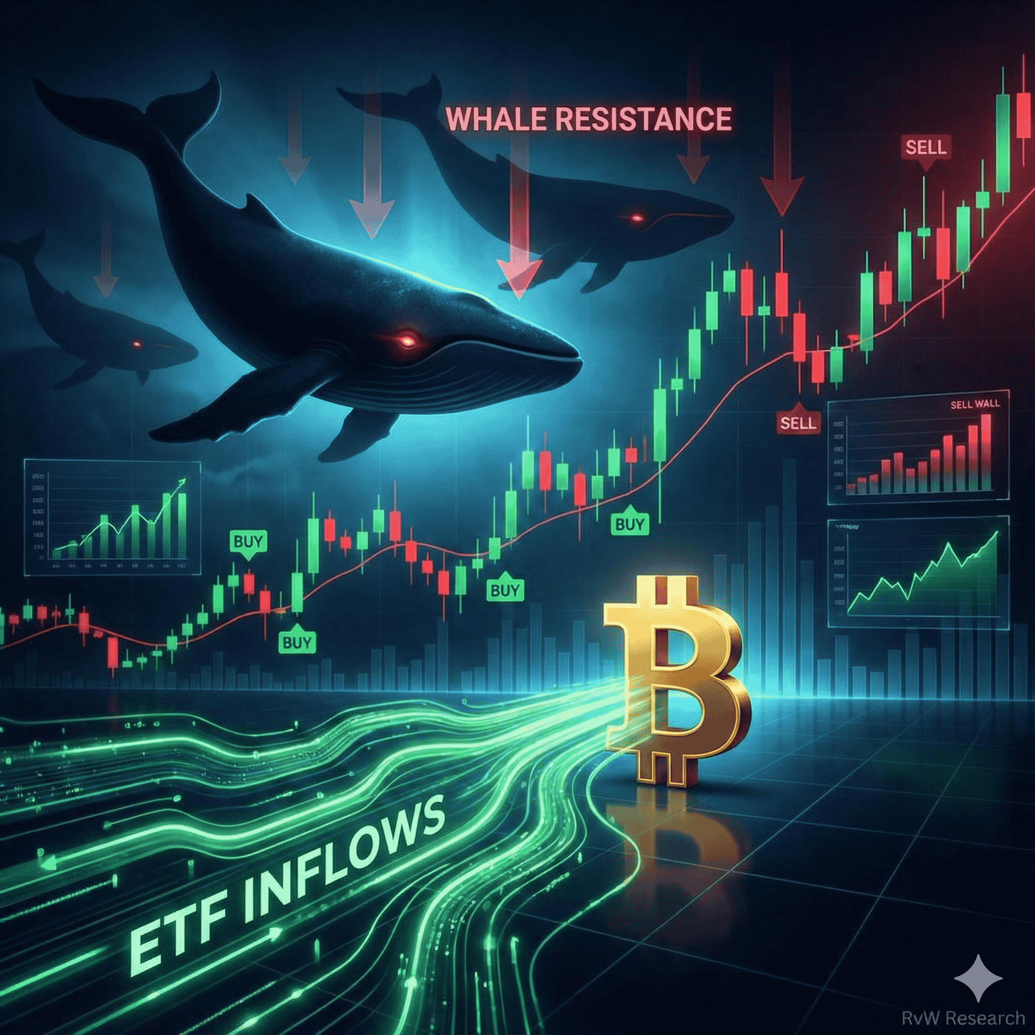 Bitcoin ETF Inflows Return, But Whale Short Pressure Still Dominates Crypto